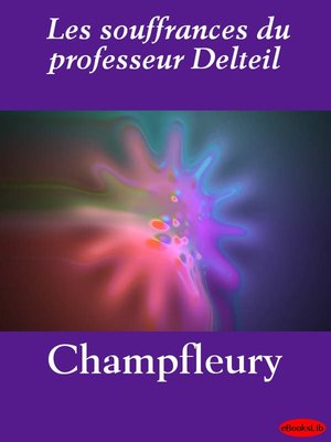 cover image of Les souffrances du professeur Delteil